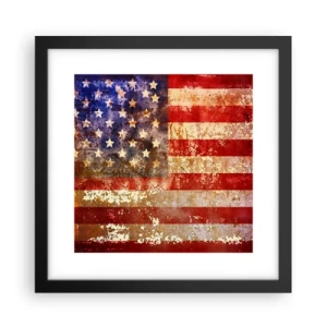 Plakát v černém rámu - Chvála nepomíjí - 30x30 cm