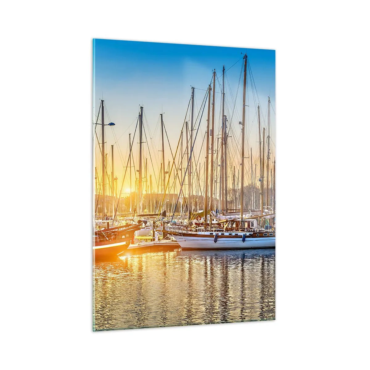 Obraz na skle - Vítr musí taky spát - 50x70 cm