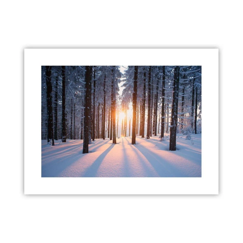 Plakát - Jasně černé na bílém - 40x30 cm