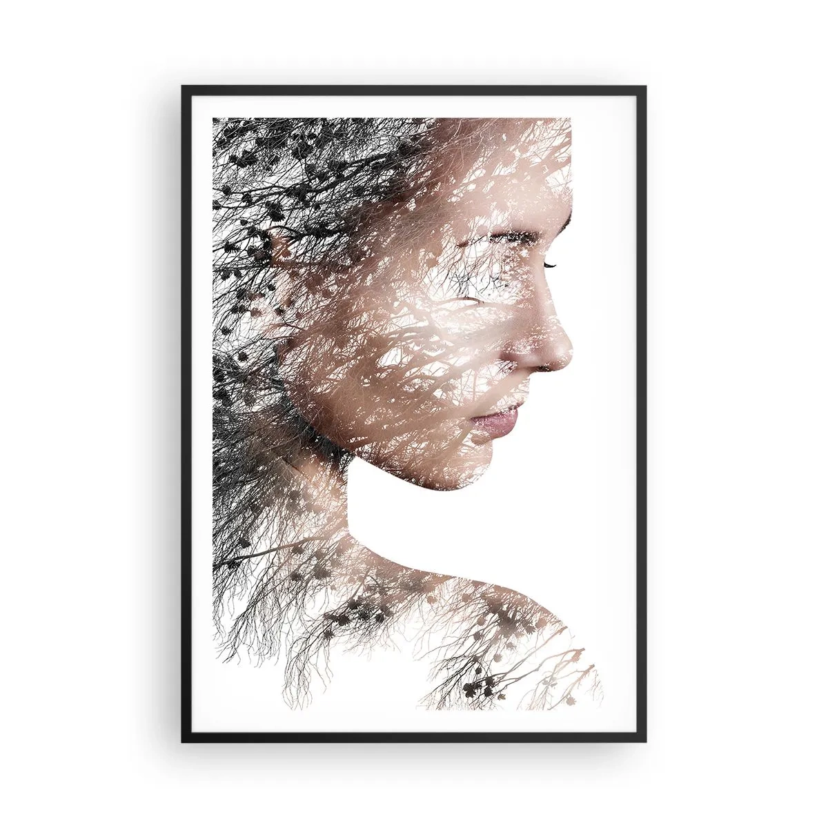 Plakát v černém rámu - Duch lesa - 70x100 cm