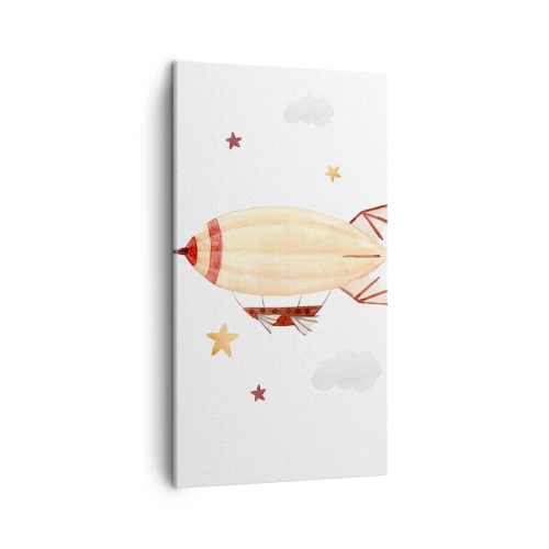 Obraz na plátně - Vzducholoď - 45x80 cm