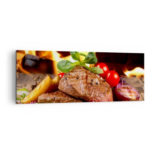 Obraz na plátně - Vykouzlené žárem - 140x50 cm