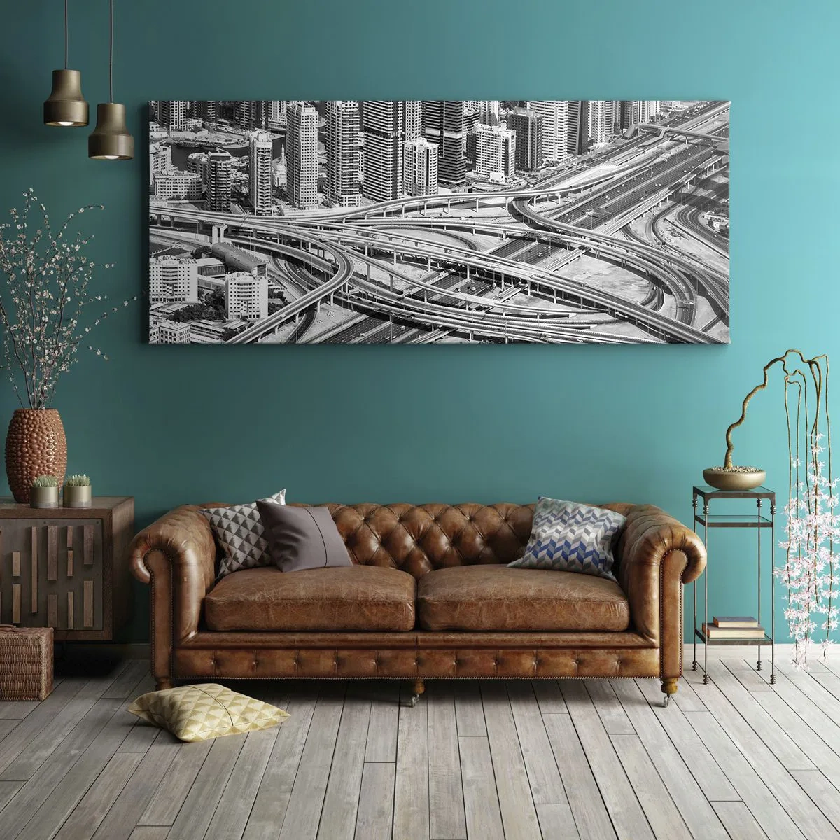 Obraz na plátně - Dubaj – nemožné město - 100x40 cm