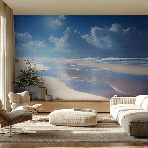 Fototapeta Premium Sand - Dovolená v ráji - Pláž, Oceán, Dovolená - 450x315 cm