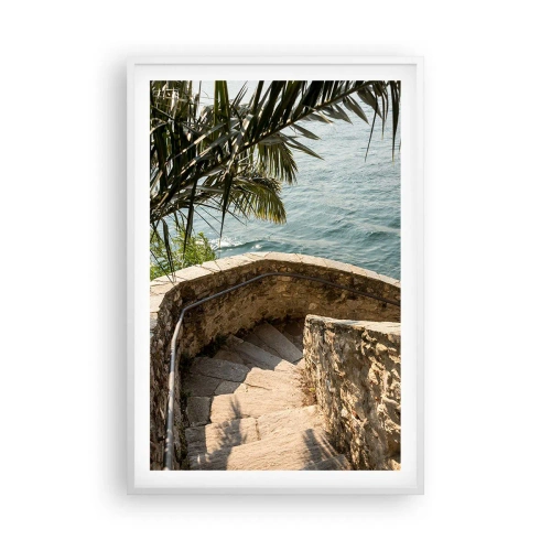 Plakát v bílém rámu - Pod italským sluncem - 61x91 cm