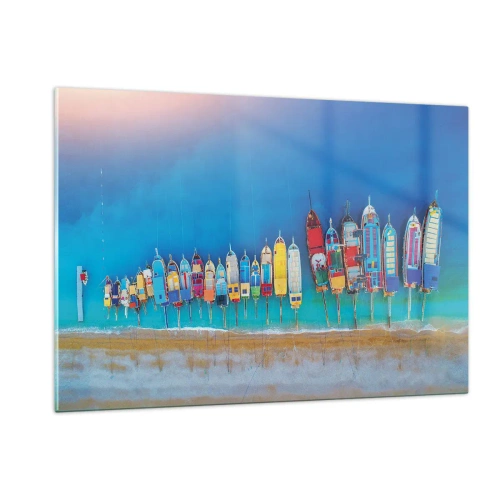 Obraz na skle - Z ptačí perspektivy - 120x80 cm