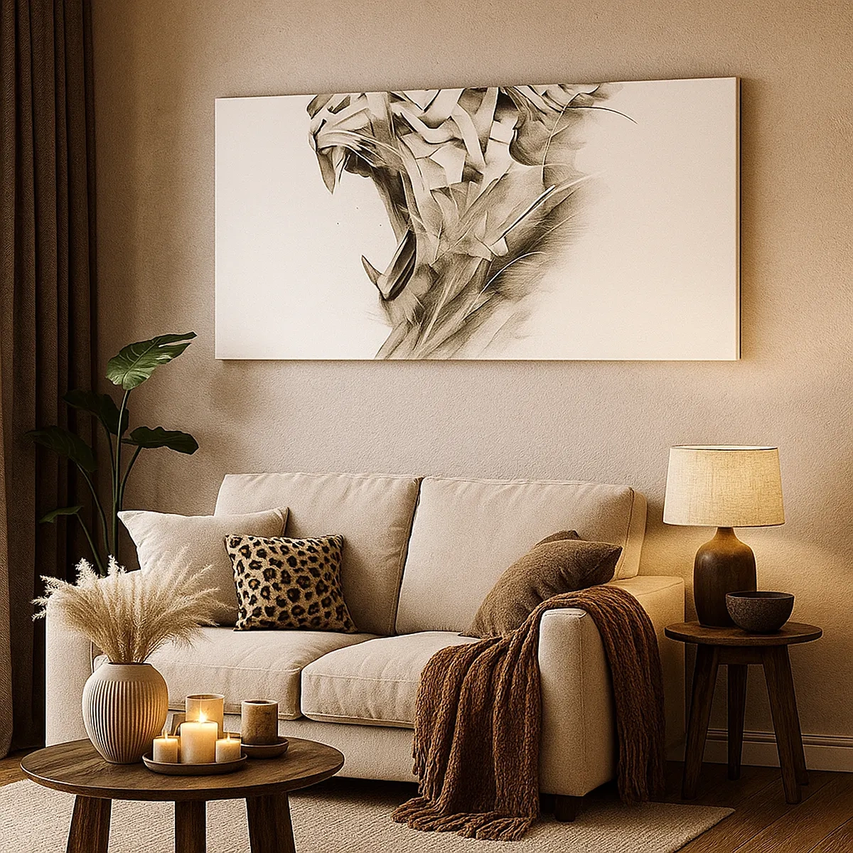 Obraz na plátně - Už víš, kdo vládne - 30x30 cm