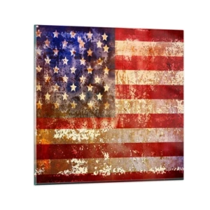 Obraz na skle - Chvála nepomíjí - 60x60 cm