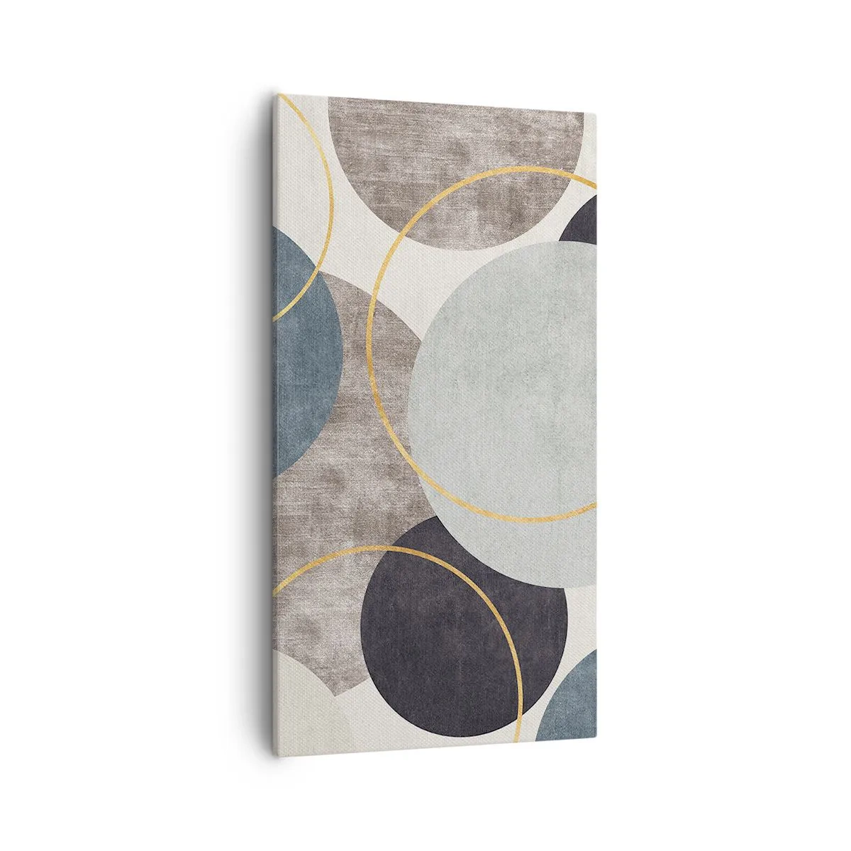 Obraz na plátně - Kruh za kruhem - 55x100 cm