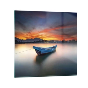 Obraz na skle - Blíží se dobrá noc - 70x70 cm