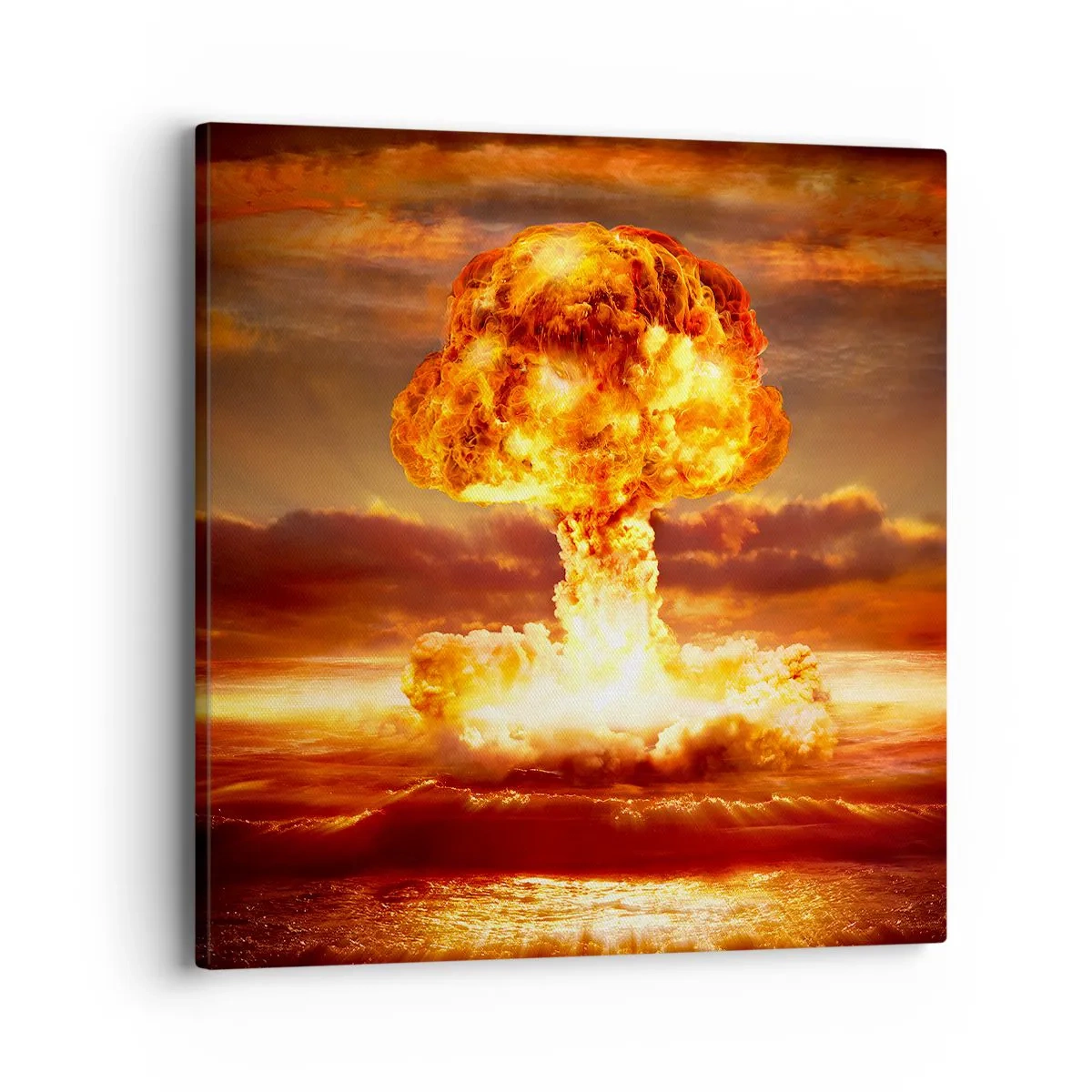 Obraz na plátně - A nastane konec - 40x40 cm