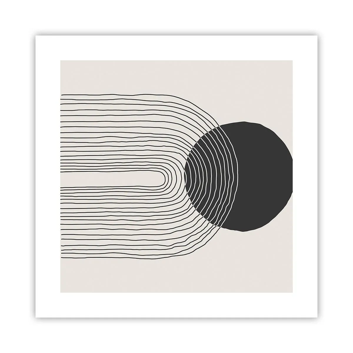 Plakát - Chvění a jistota - 40x40 cm