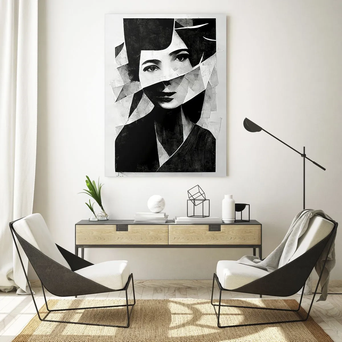 Obraz na skle - Něco o tobě… - 50x70 cm