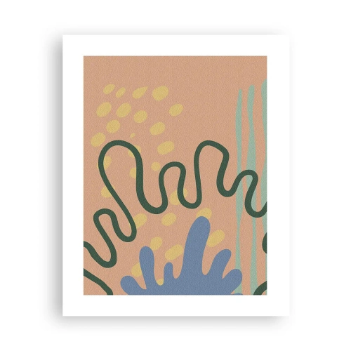 Plakát - Abstrakce: rozmanitost přírody - 40x50 cm