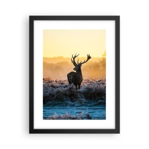 Plakát v černém rámu - Korunován na svém panství - 30x40 cm