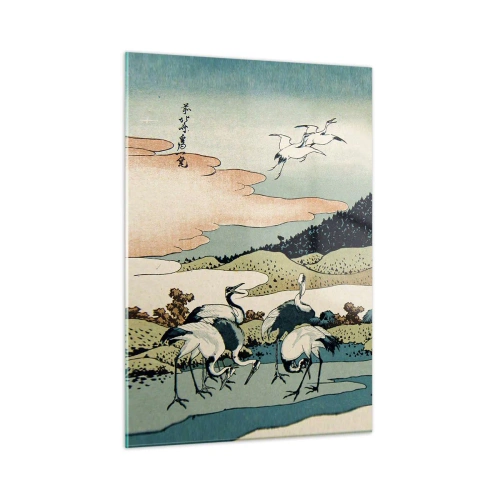 Obraz na skle - V japonském duchu - 50x70 cm