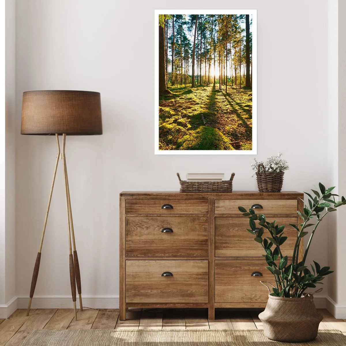 Plakát - …Za sedmero lesy - 30x40 cm