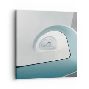 Obraz na plátně - Na dno modré - 30x30 cm