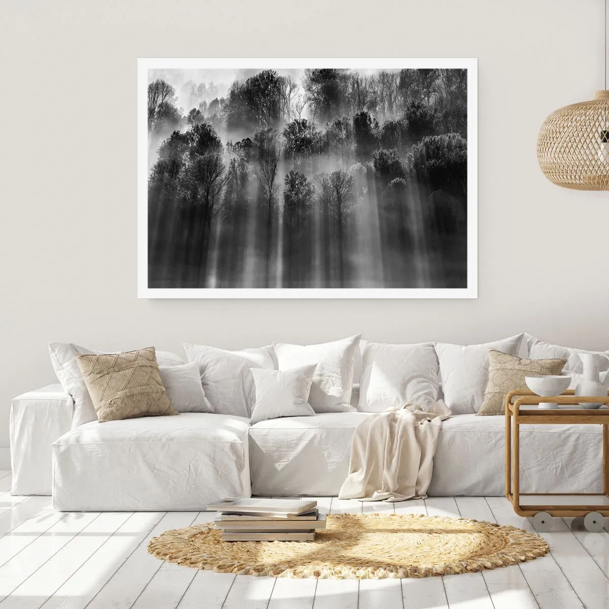 Plakát - V paprscích světla - 100x70 cm