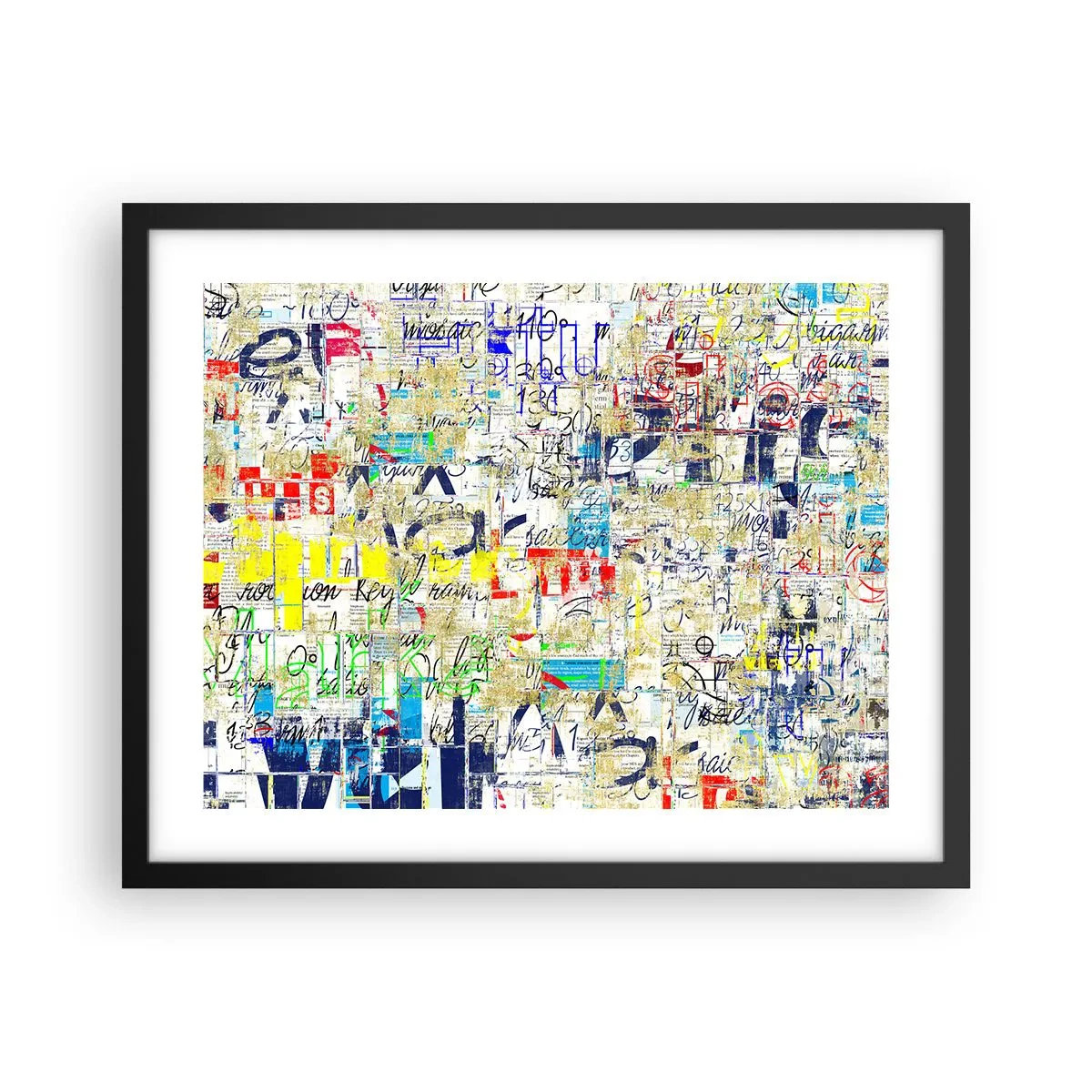 Plakát v černém rámu - Prostě potěší oči - 50x40 cm