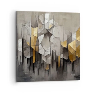 Obraz na plátně - Kompozice z ledu a světla - 70x70 cm