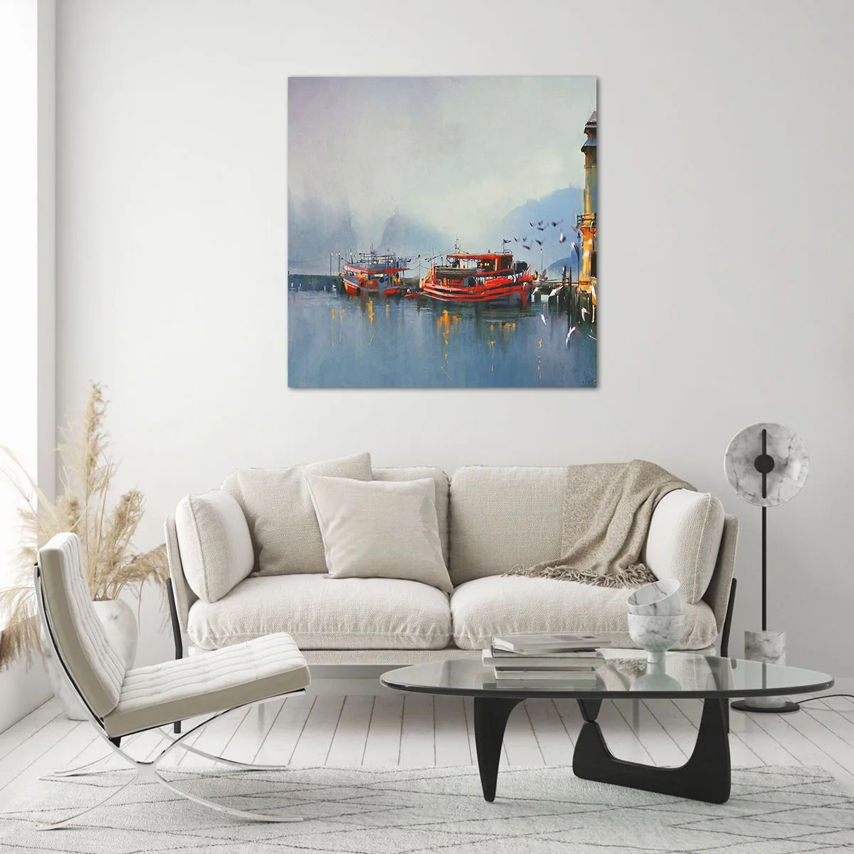 Obraz na skle - Na konci světa - 60x60 cm