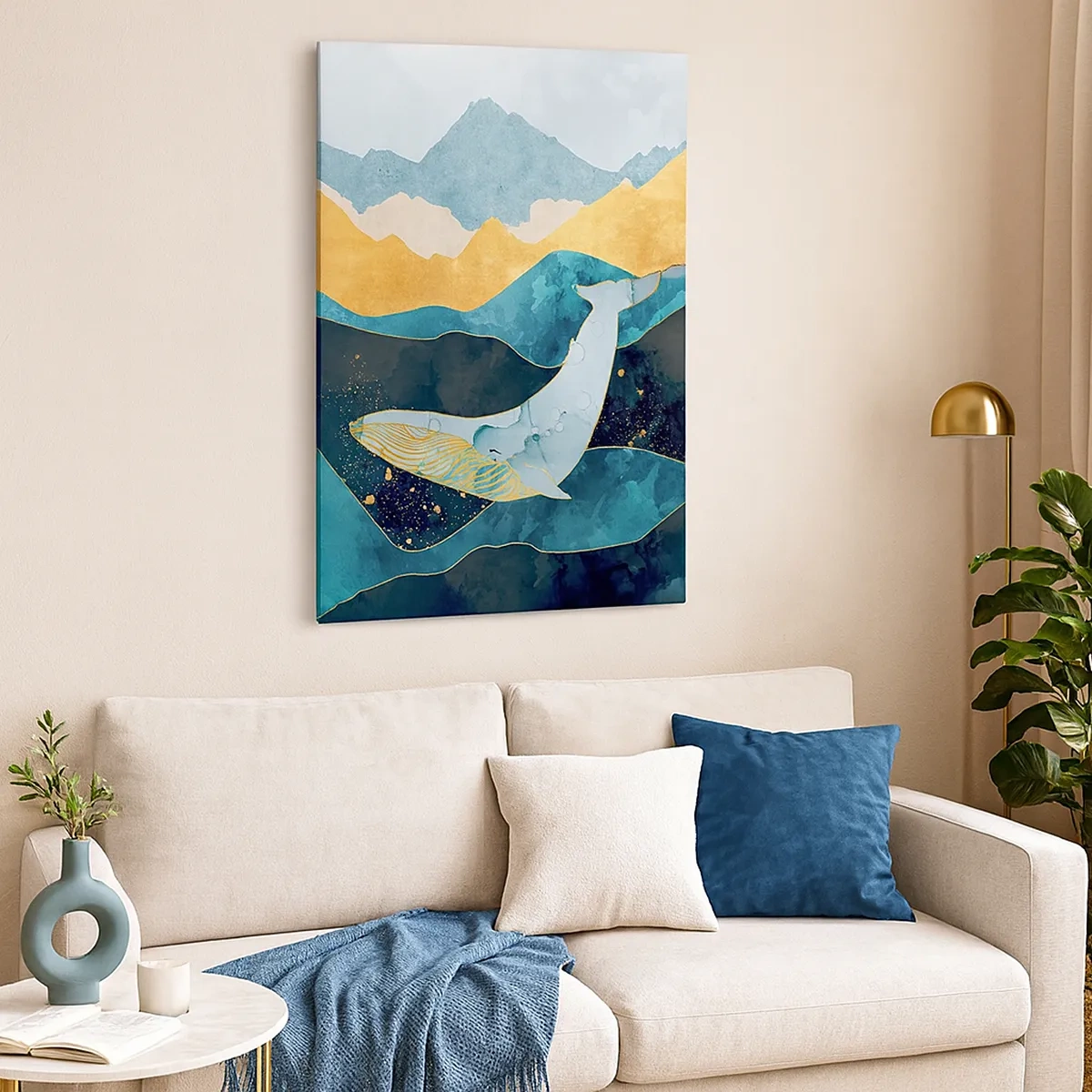 Obraz na plátně - Chladná krása severu - 50x70 cm