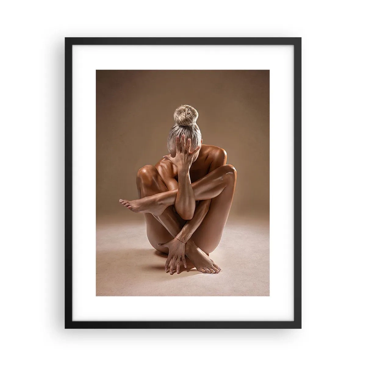 Plakát v černém rámu - Jednota těla a ducha - 40x50 cm