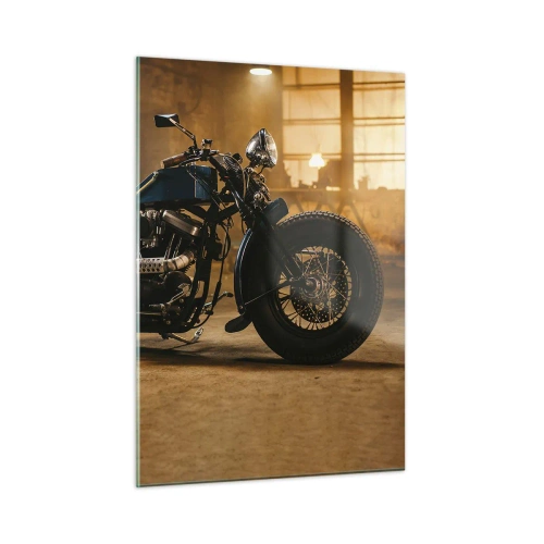 Obraz na skle - Mohu všechno - 50x70 cm