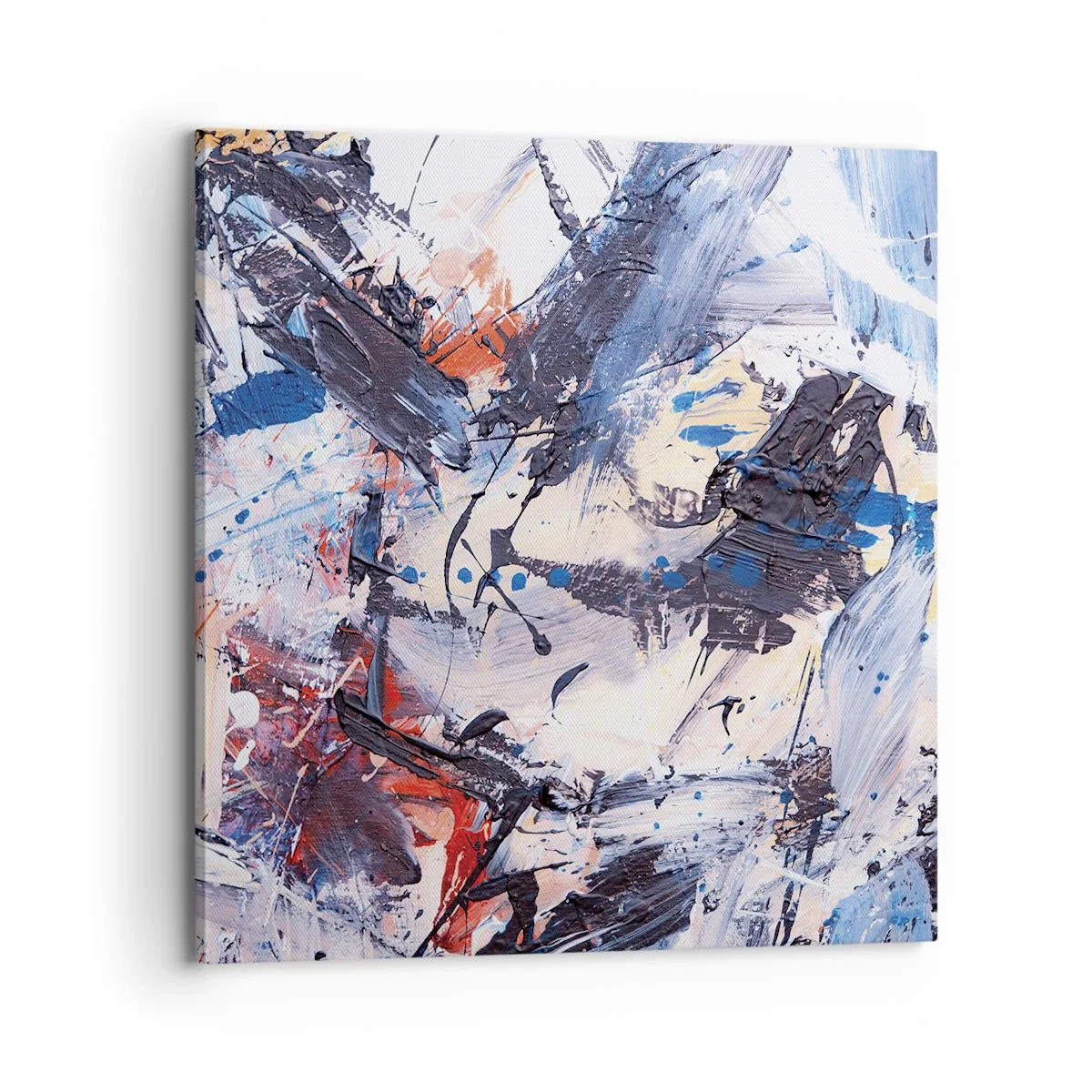 Obraz na plátně - Bláznivý tanec abstrakce - 70x70 cm