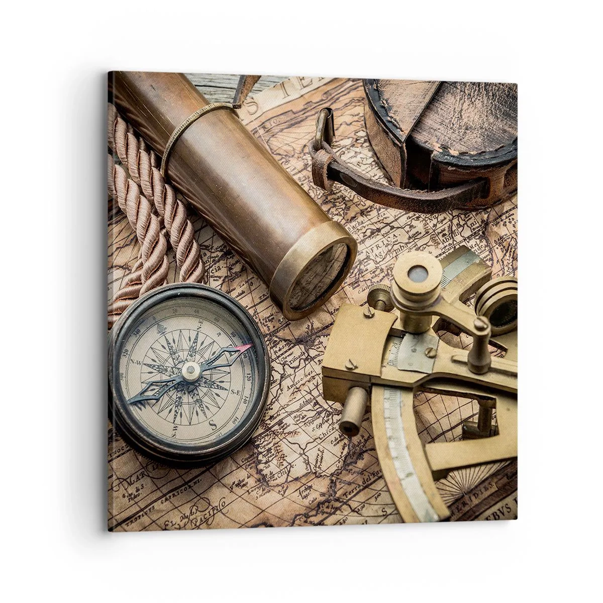 Obraz na plátně - Urči směr - 70x70 cm