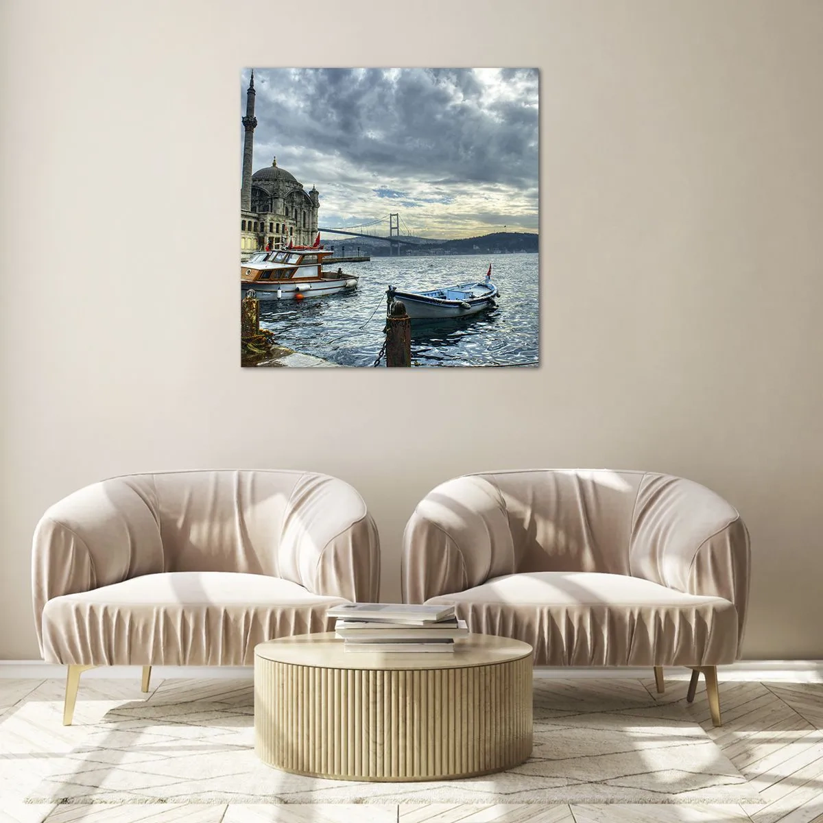 Obraz na skle - Na rozmezí světů - 60x60 cm