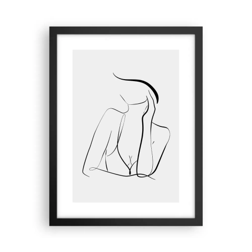 Plakát v černém rámu - Na vlně snů - 30x40 cm