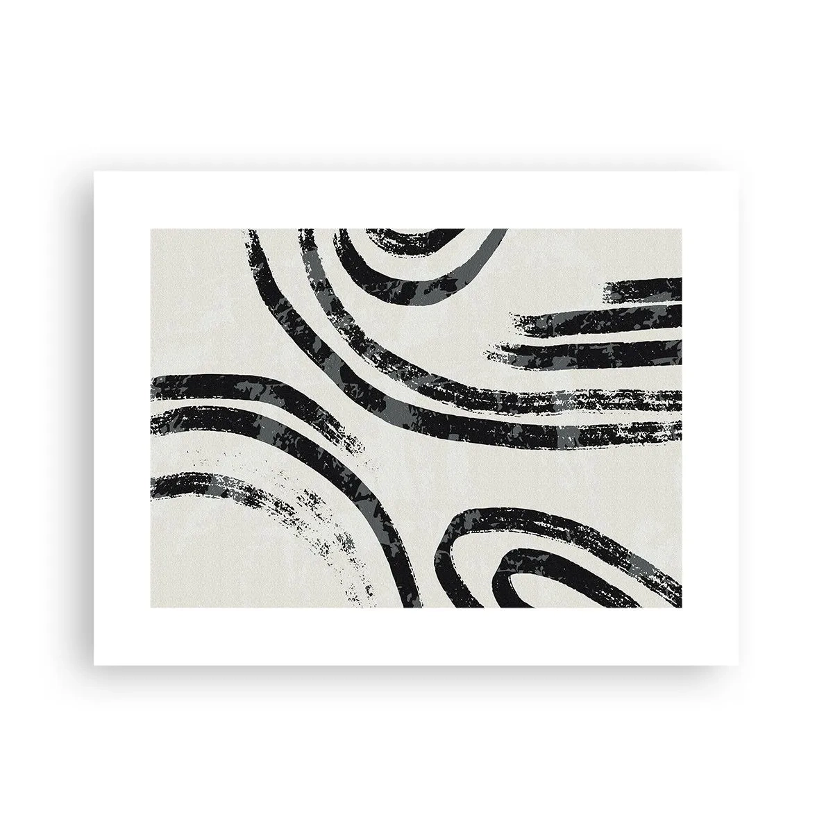 Plakát - Napůl zastavený - 40x30 cm