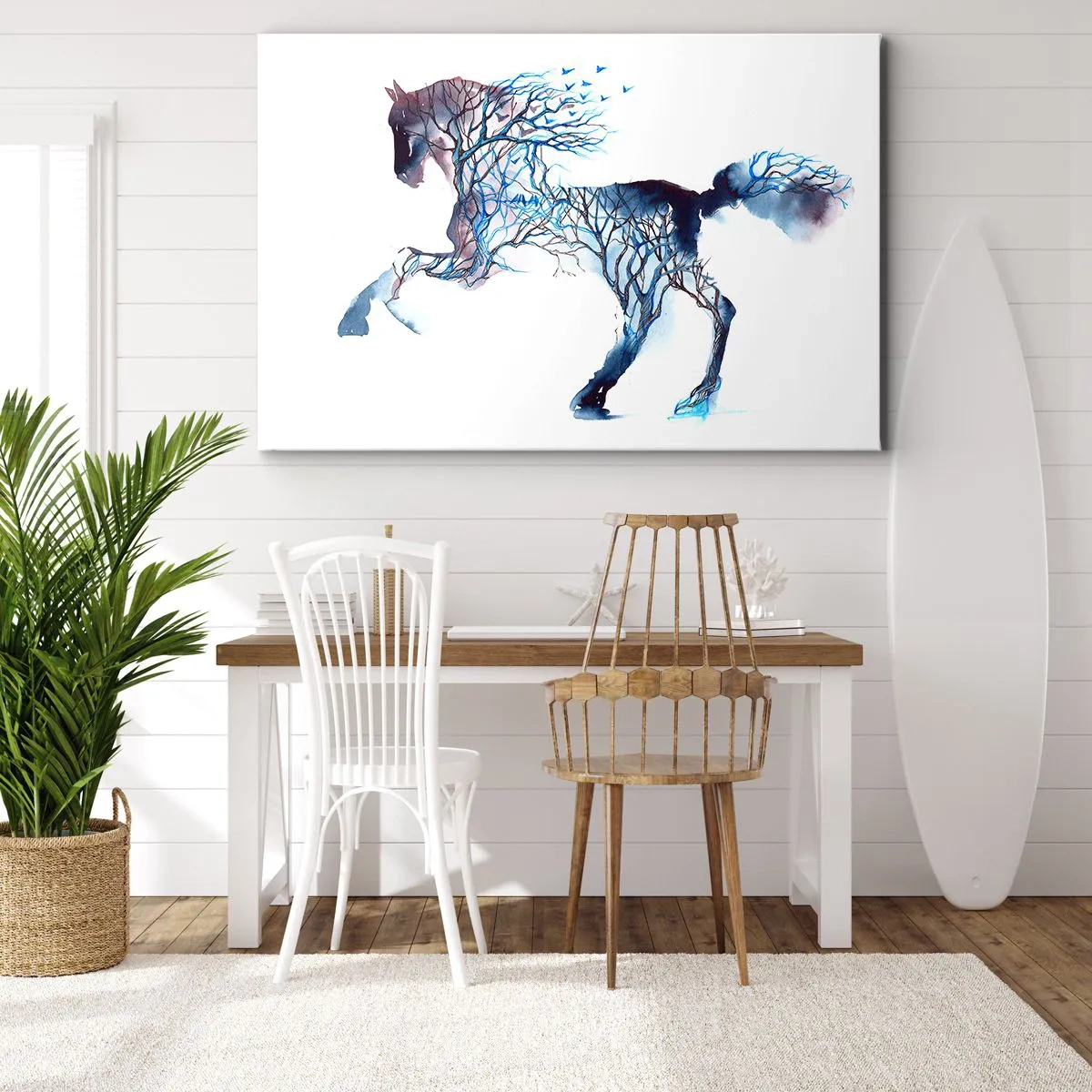 Obraz na plátně - Jakoby se les pohnul - 120x80 cm