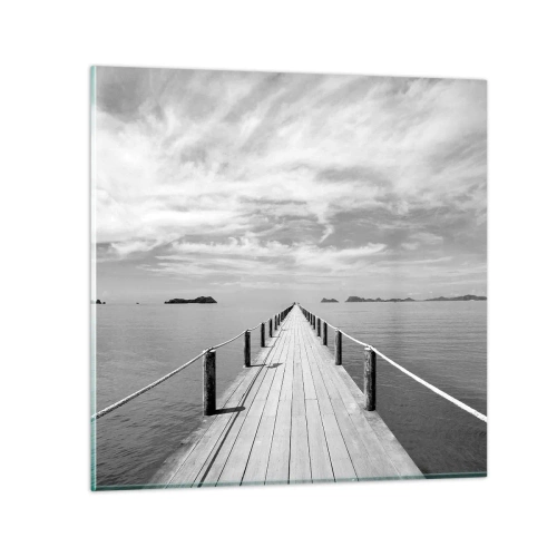 Obraz na skle - Co takhle cesta… - 60x60 cm