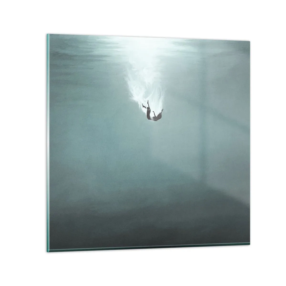 Obraz na skle - V objetí oceánu - 60x60 cm