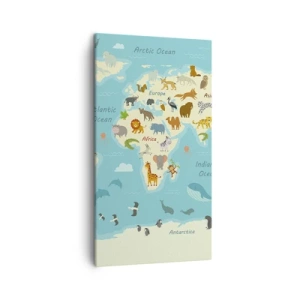 Obraz na plátně - Dobří sousedé - 45x80 cm