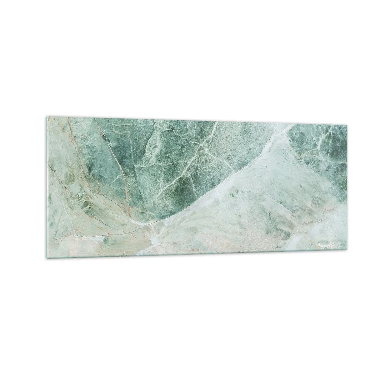 Obraz na skle - Ctný chlad kamene - 100x40 cm