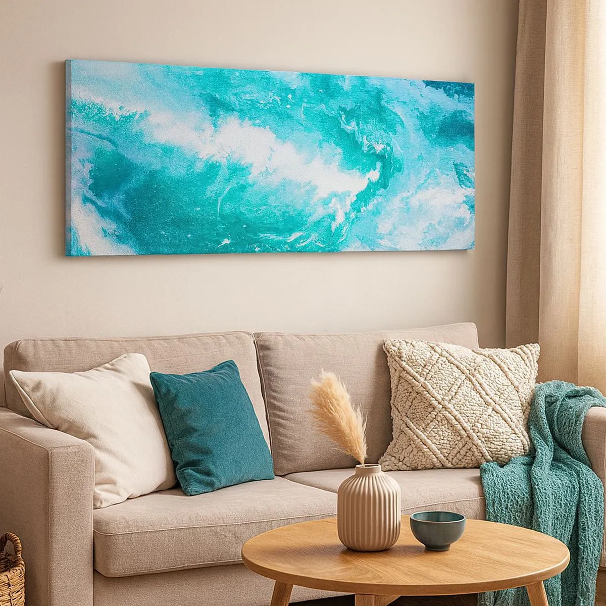 Obraz na plátně - V jádru živlu - 100x40 cm