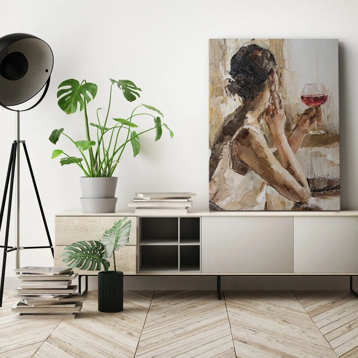 Obraz na plátně - Chuť dobré chvíle - 55x100 cm