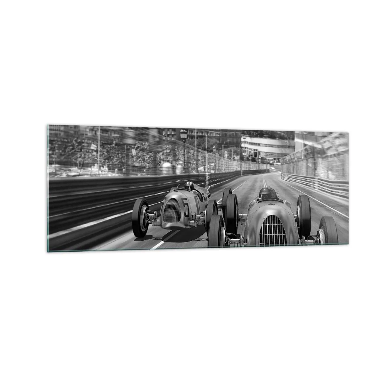 Obraz na skle - Kdysi dávno v Monte Carlu - 140x50 cm