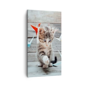 Obraz na plátně - První lekce - 45x80 cm