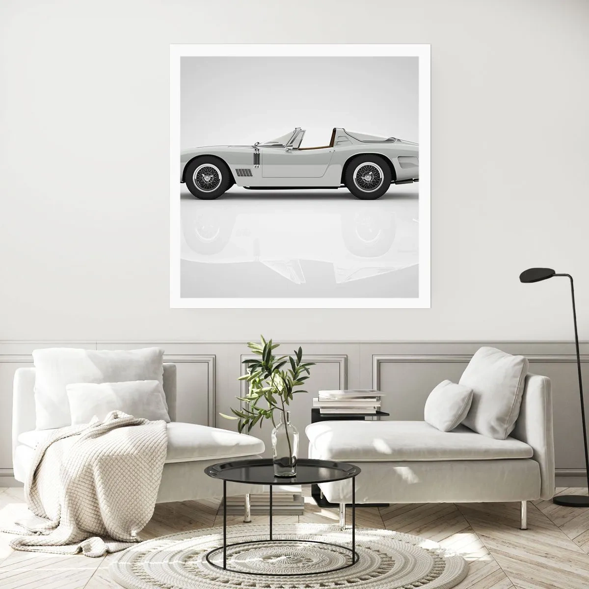 Plakát - Příslib zábavy - 50x50 cm