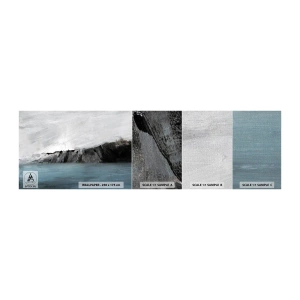Vzor Fototapety Premium Canvas - Voda – země: střet živlů - Pobřeží, Krajina, Moře - 100x30 cm