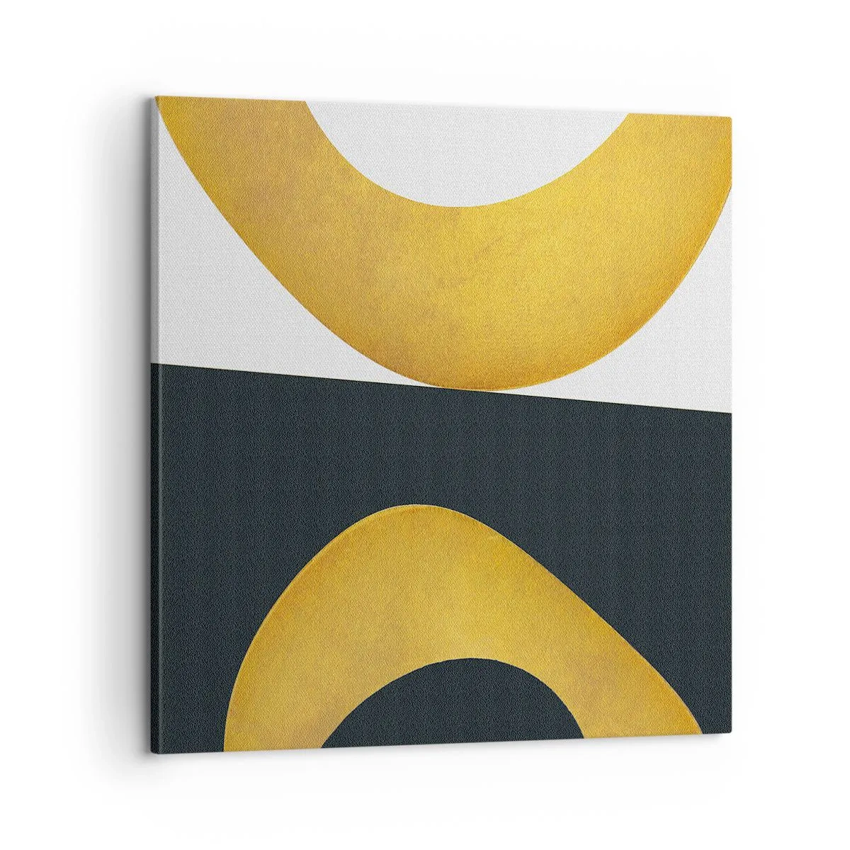 Obraz na plátně - Zaprvé: zlato - 60x60 cm