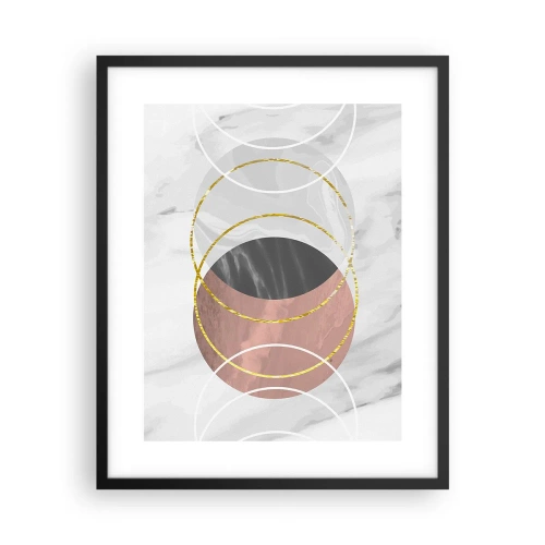 Plakát v černém rámu - Hudba sfér - 40x50 cm
