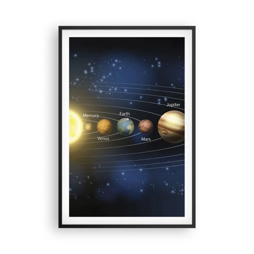 Plakát v černém rámu - Jedna z deseti - 61x91 cm