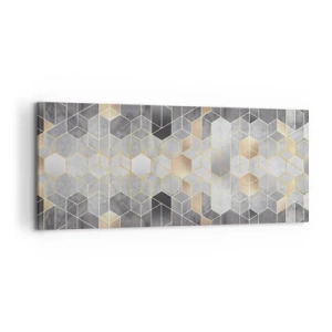 Obraz na plátně - Diamantová kompozice - 120x50 cm