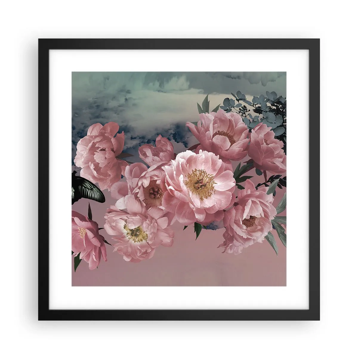 Plakát v černém rámu - Vrchol romantismu - 40x40 cm